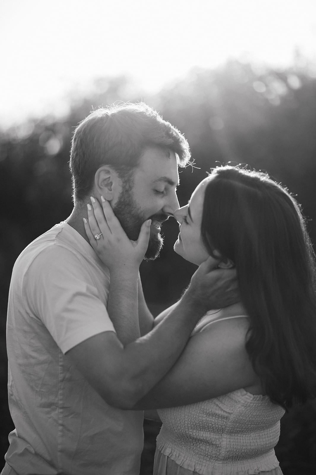 KW Engagement Session: Abby & Evan's Charming Family Farm Engagement