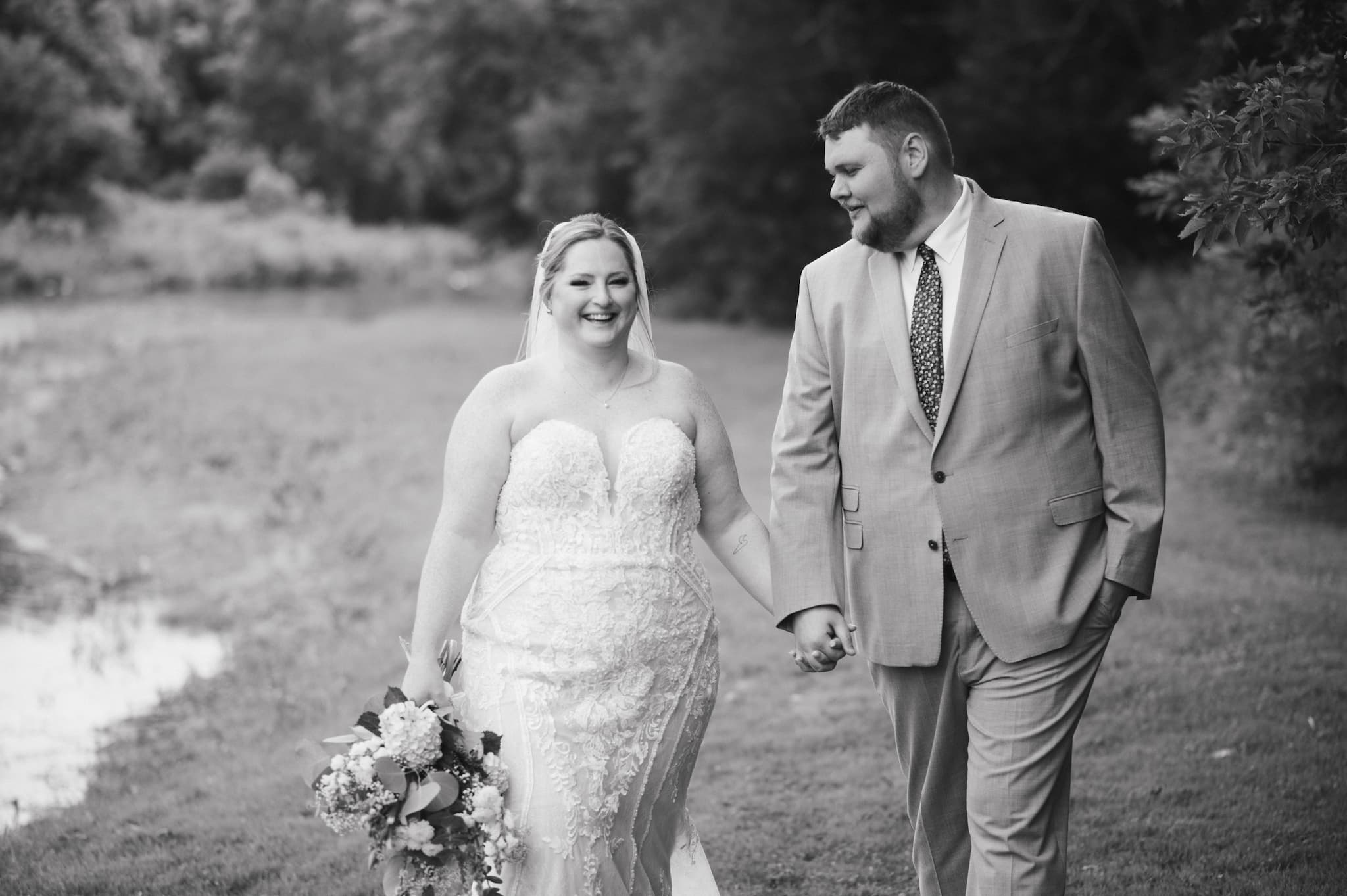 Timber Barn Wedding: Kait and Mike’s Beautiful Summer Wedding in St Jacob's